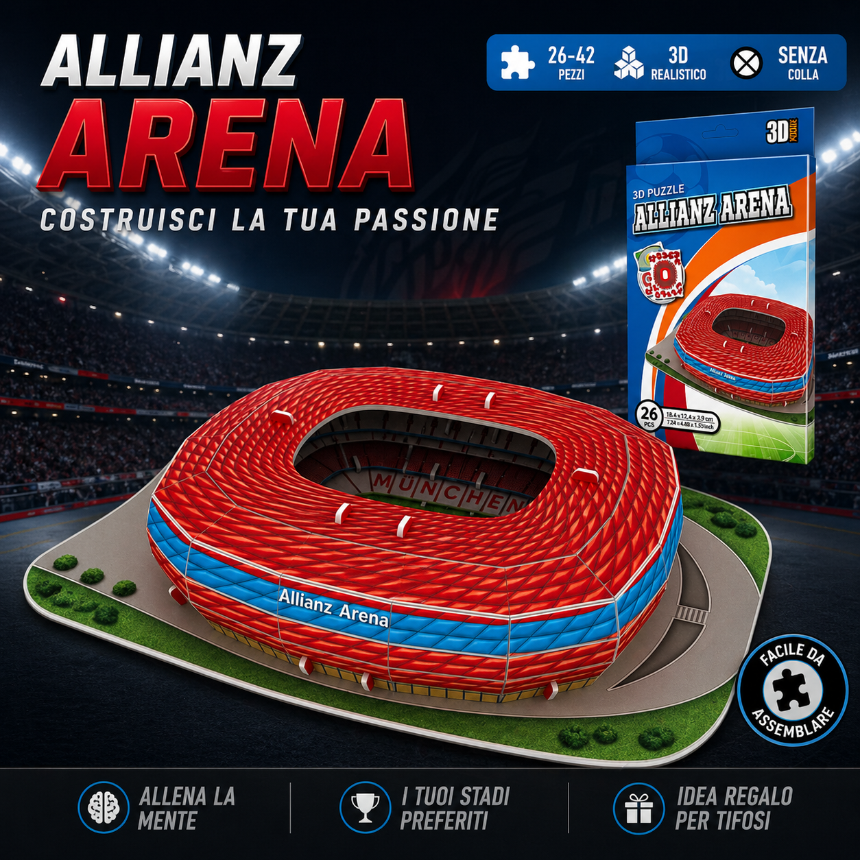 ARENA SHARK PUZZLE 3D
